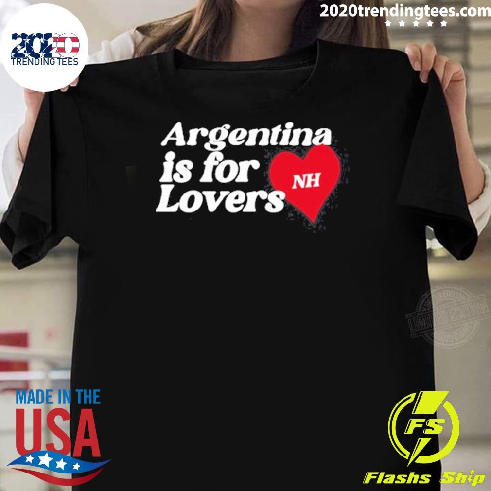 Official Argentina Is For Lovers Nh T-shirt