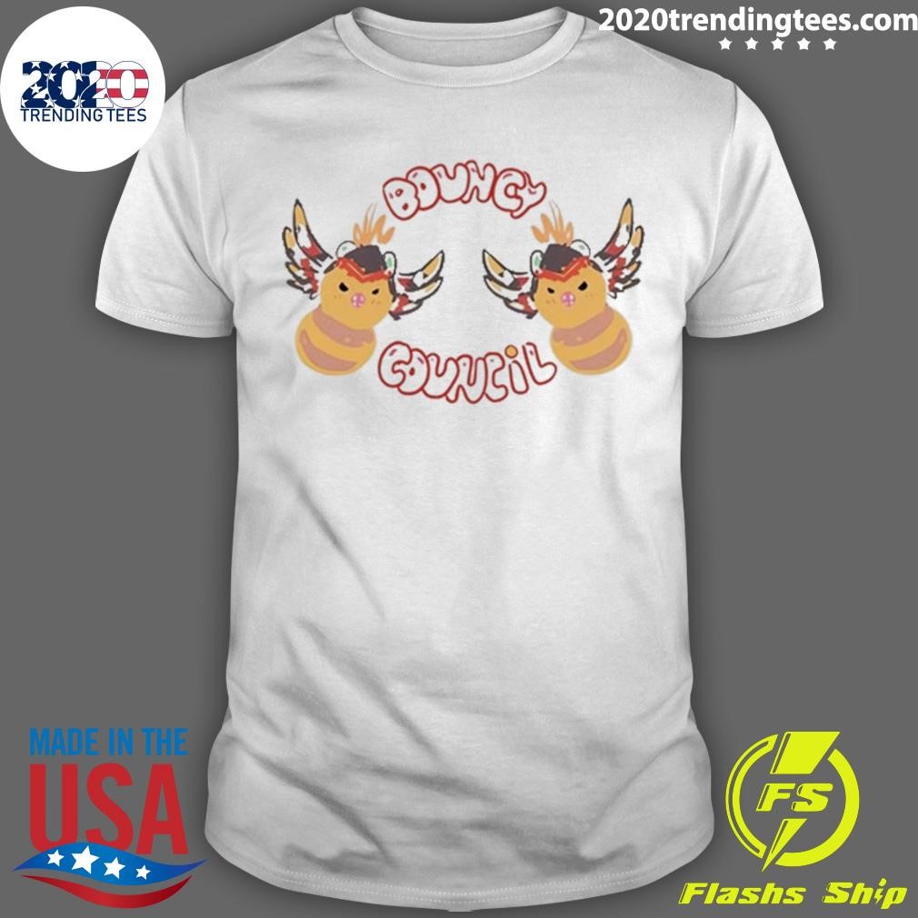 Official Bee Bouncy Council Tee T-shirt