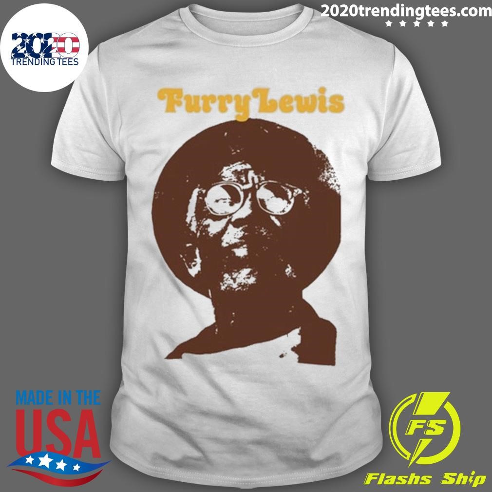 Official Blues Old School Furry Lewis T-shirt