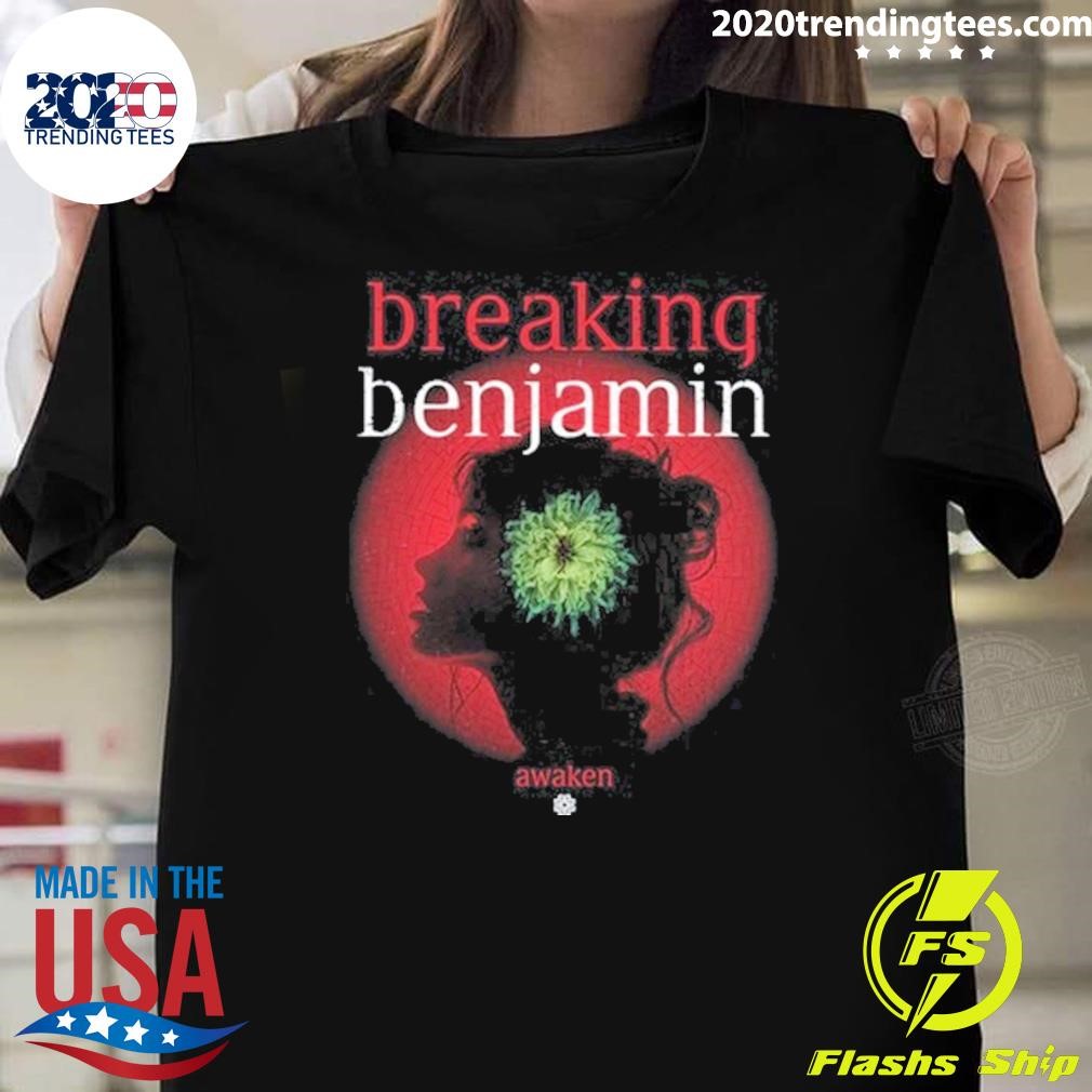 Official Breaking Benjamin Awaken 2024 T-shirt