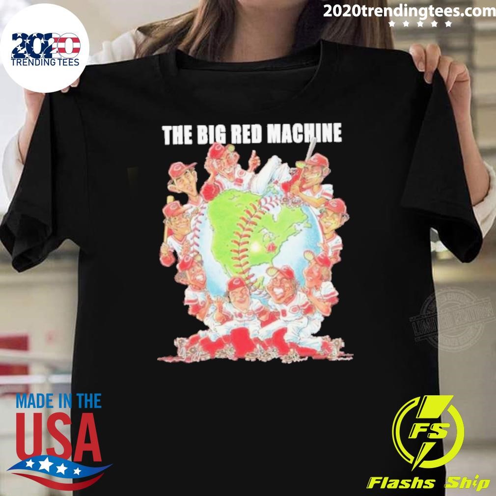 Official Cincinnati Reds The Big Red Machine The Legends 2024 T-shirt