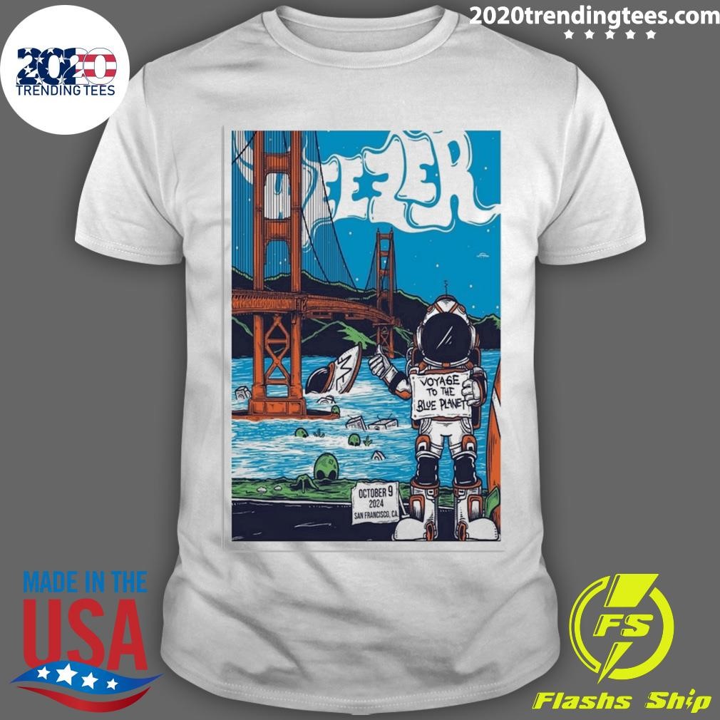 Official Event Weezer Oct 9 2024 San Francisco, CA T-shirt