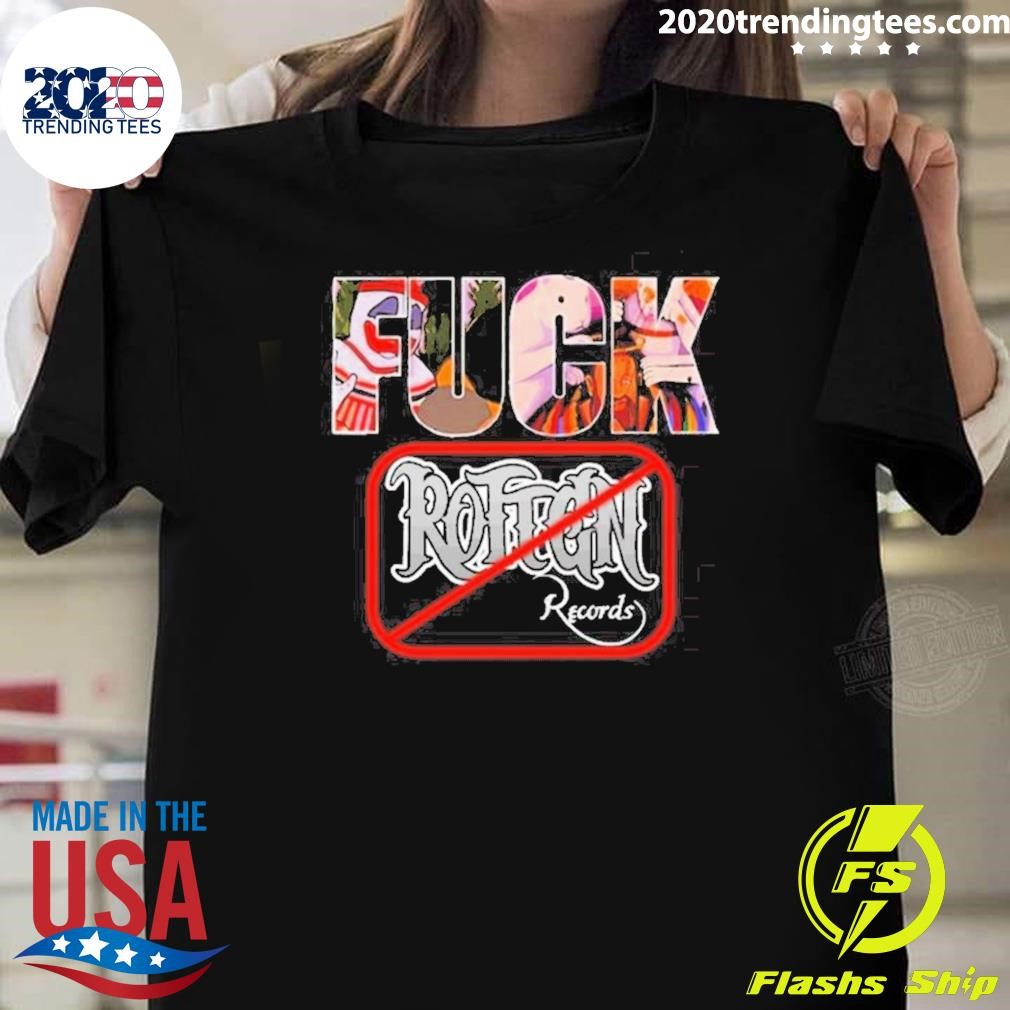 Official Fuck Rotten Records 2024 T-shirt