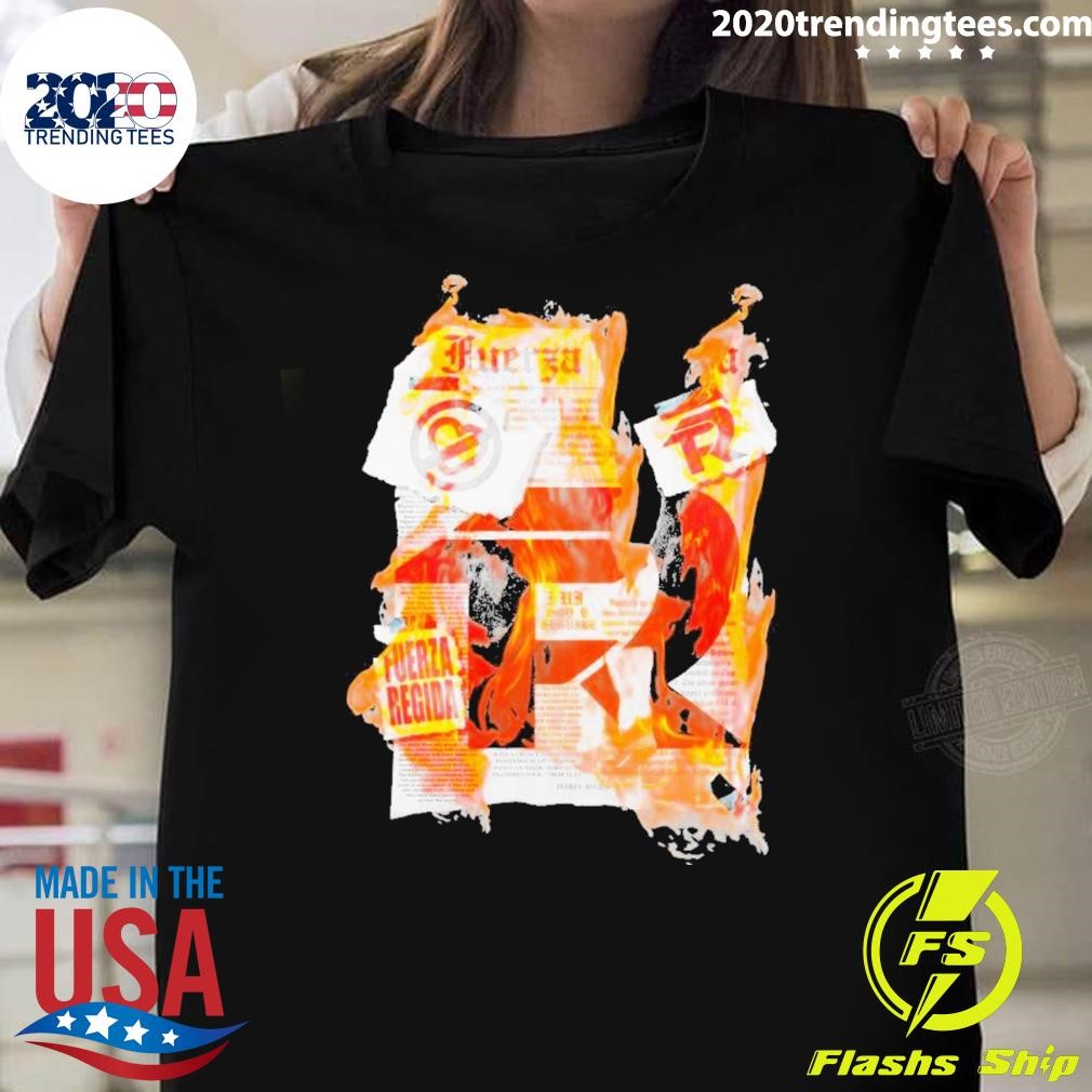 Official Fuerza Regida Breaking News 2024 T-Shirt