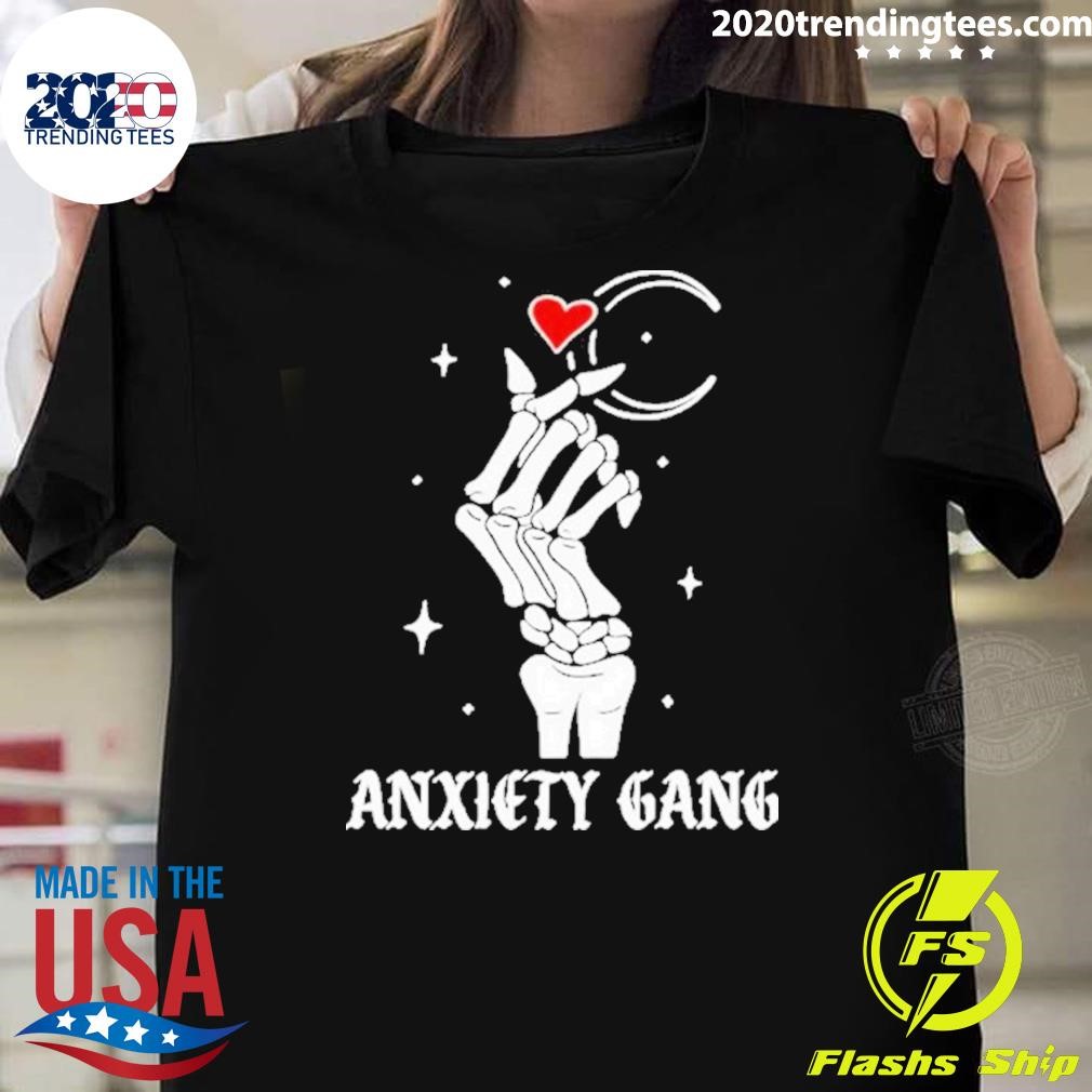 Official Jfourmes Halloween Anxiety Gang 2024 T-shirt