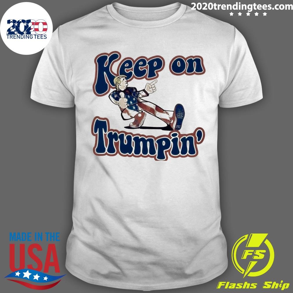 Official Keep On Trumpin' Trump Vance Vote T-shirt