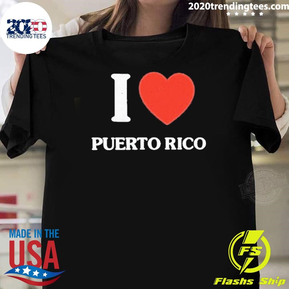 Official Kennethcole I Love Puerto Rico 2024 T-shirt