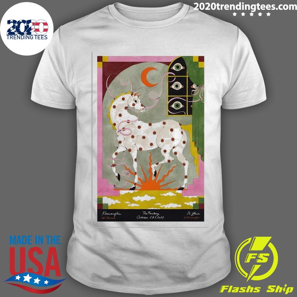 Official Khruangbin October 2-3 2024 In St.Louis Tour T-shirt