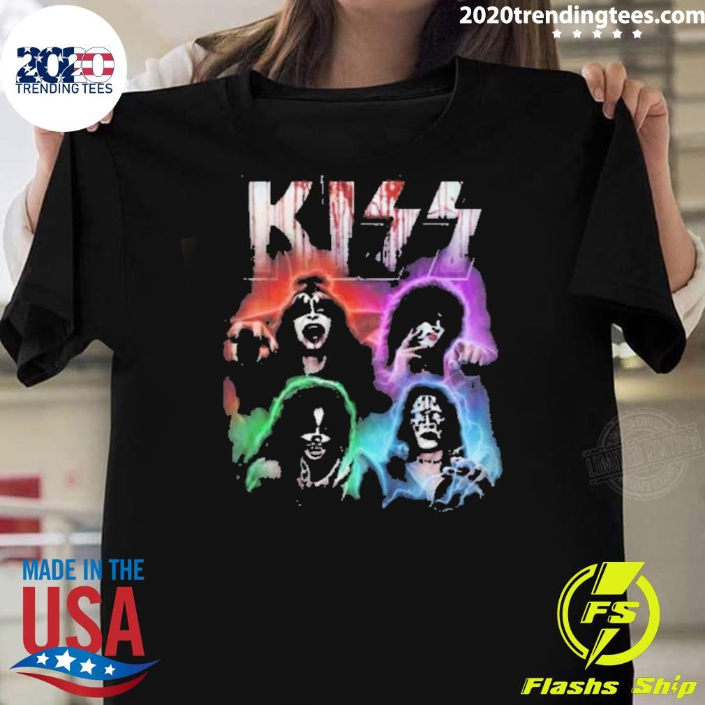 Official Kiss Monsters Exclusive 2024 Kiss Halloween Collection T-shirt