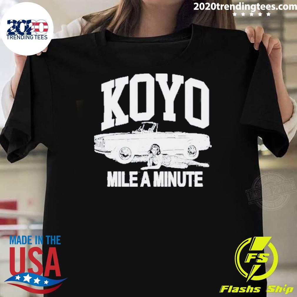 Official Koyo Mile A Minute 2024 T-shirt