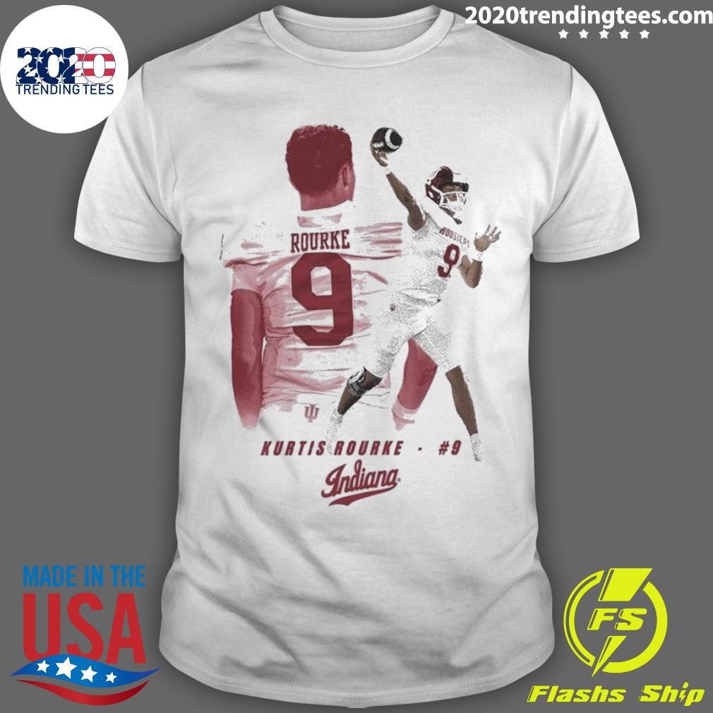 Official Kurtis Rourke Indiana Hoosiers Portrait 2024 T-shirt