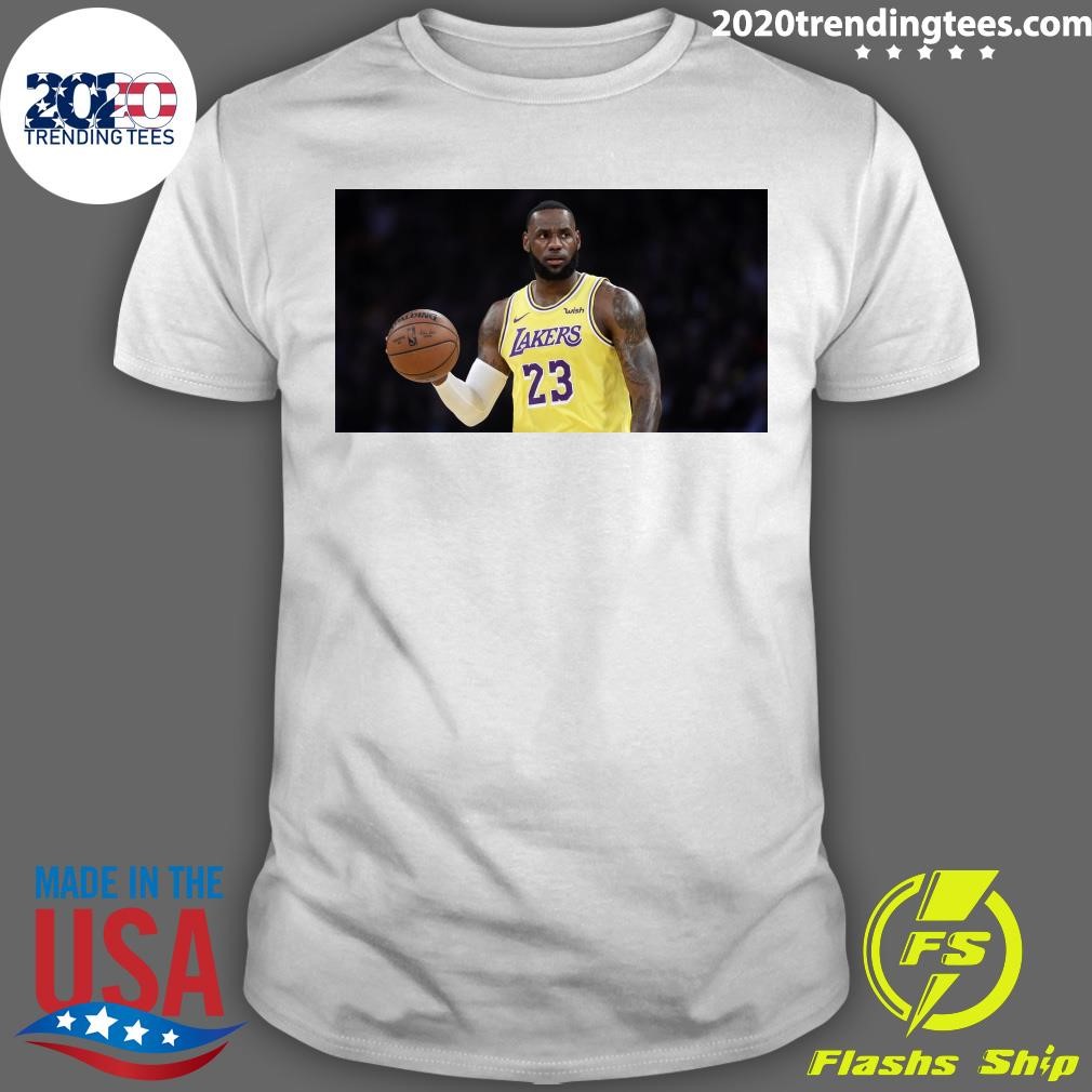 Official Lakers Star Seems To Have Answer Lebron James T-shirt