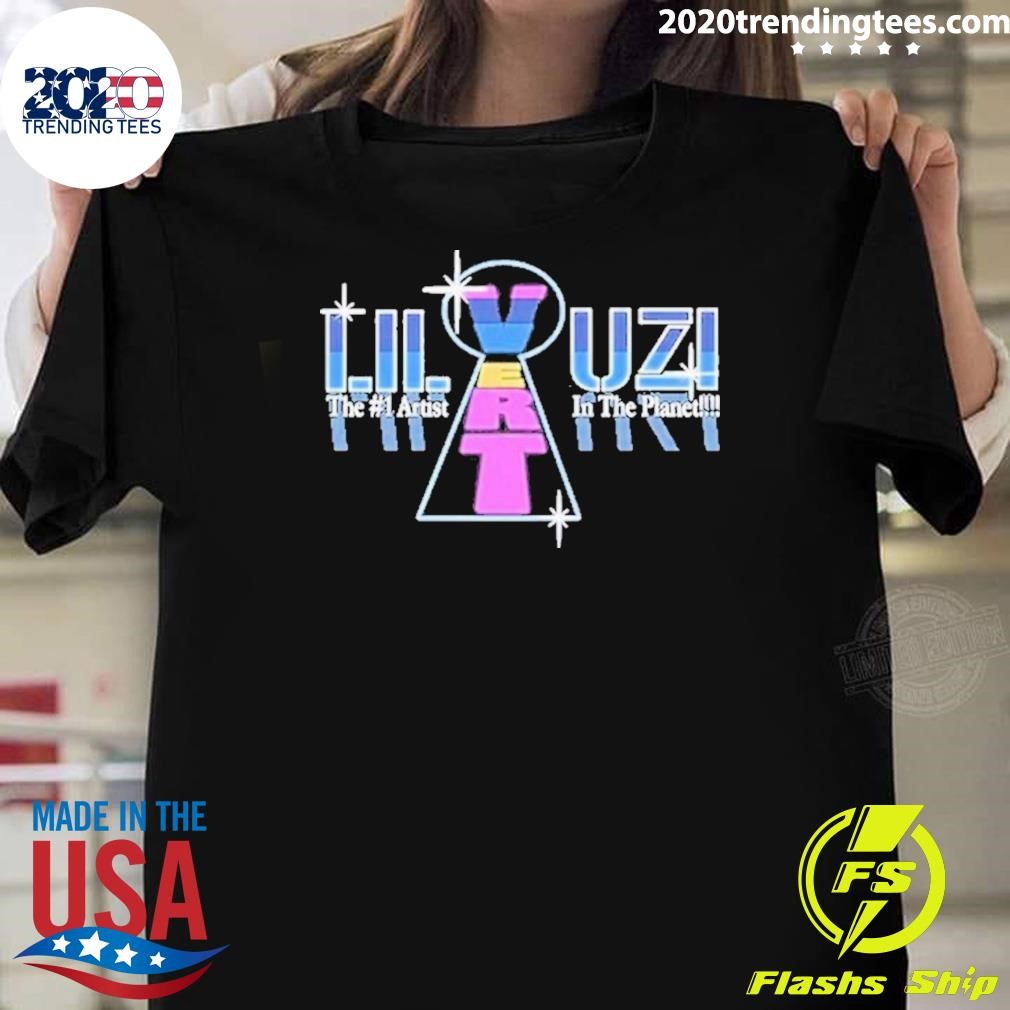 Official Lil Uzi Vert The #1 Artist In The Planet 2024 T-shirt