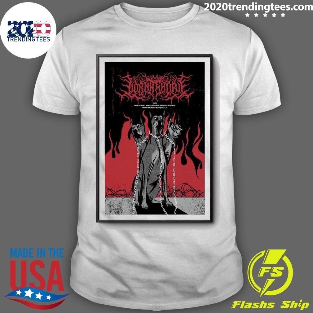 Official Lorna Shore October 23 2024 The Fillmore Detroit MI T-shirt