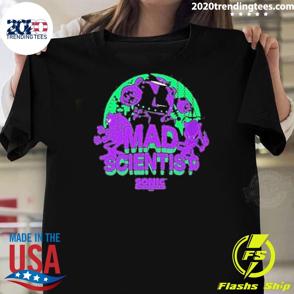 Official Mad Scientist Eggman Retro 2024 T-Shirt