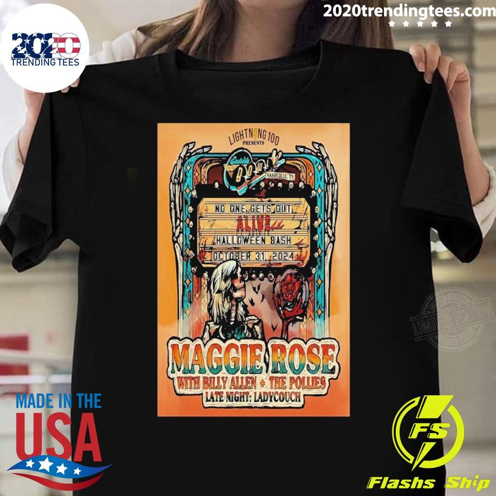 Official Maggie Rose October 31 2024 Nashville Tn Poster T-shirt