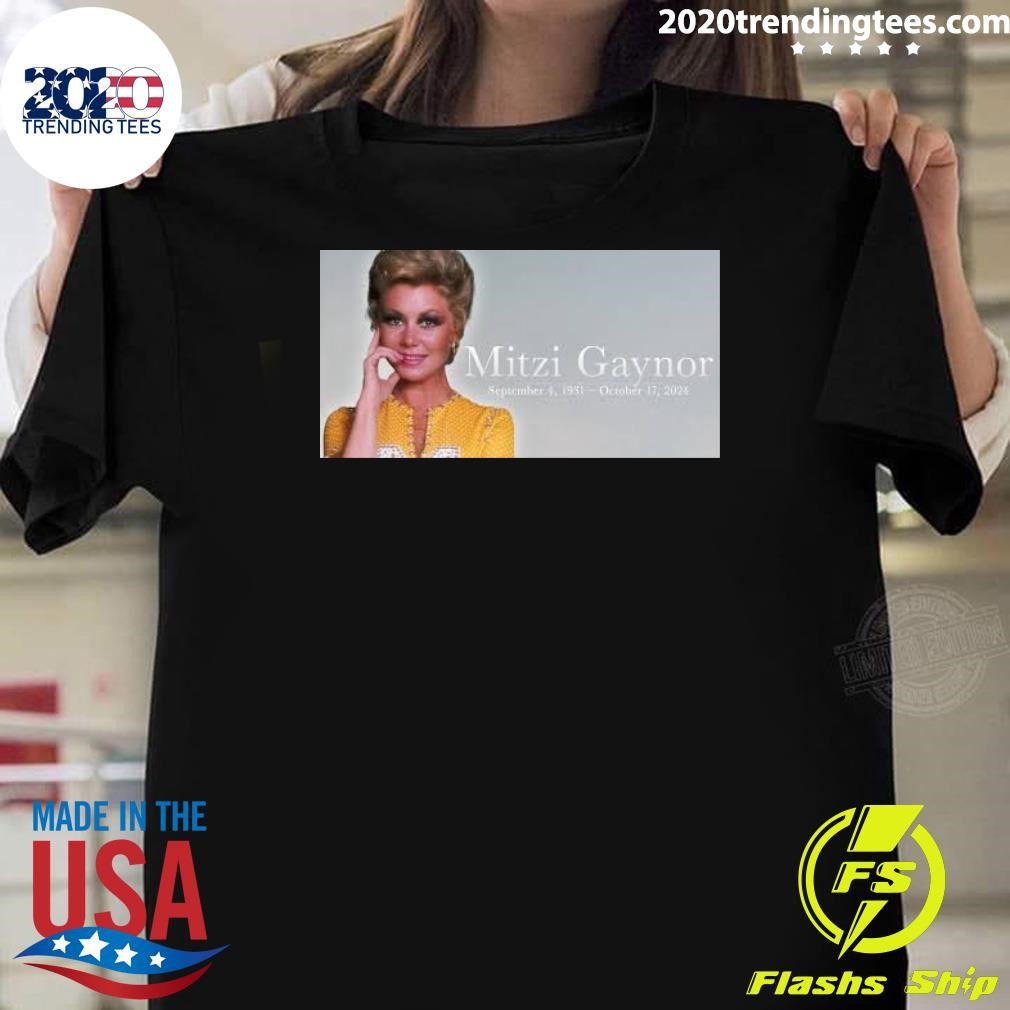 Official Mitzi Gaynor September 1931 - October 17, 2024 T-shirt