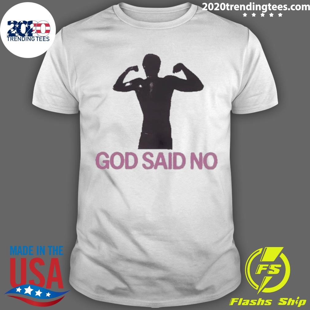 Official Muscle New Omar Apollo God Said No 2024 T-shirt