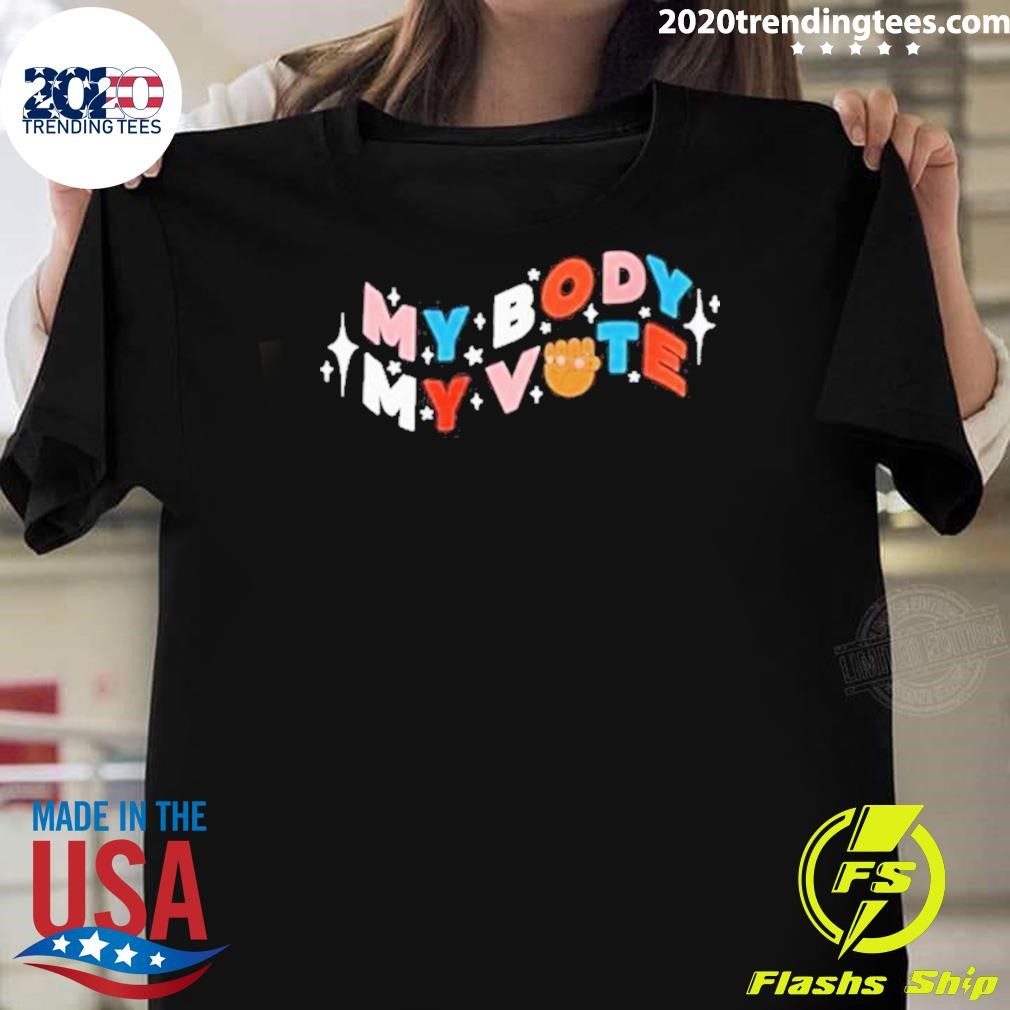 Official My Vote Kim Gordon My Body 2024 T-shirt