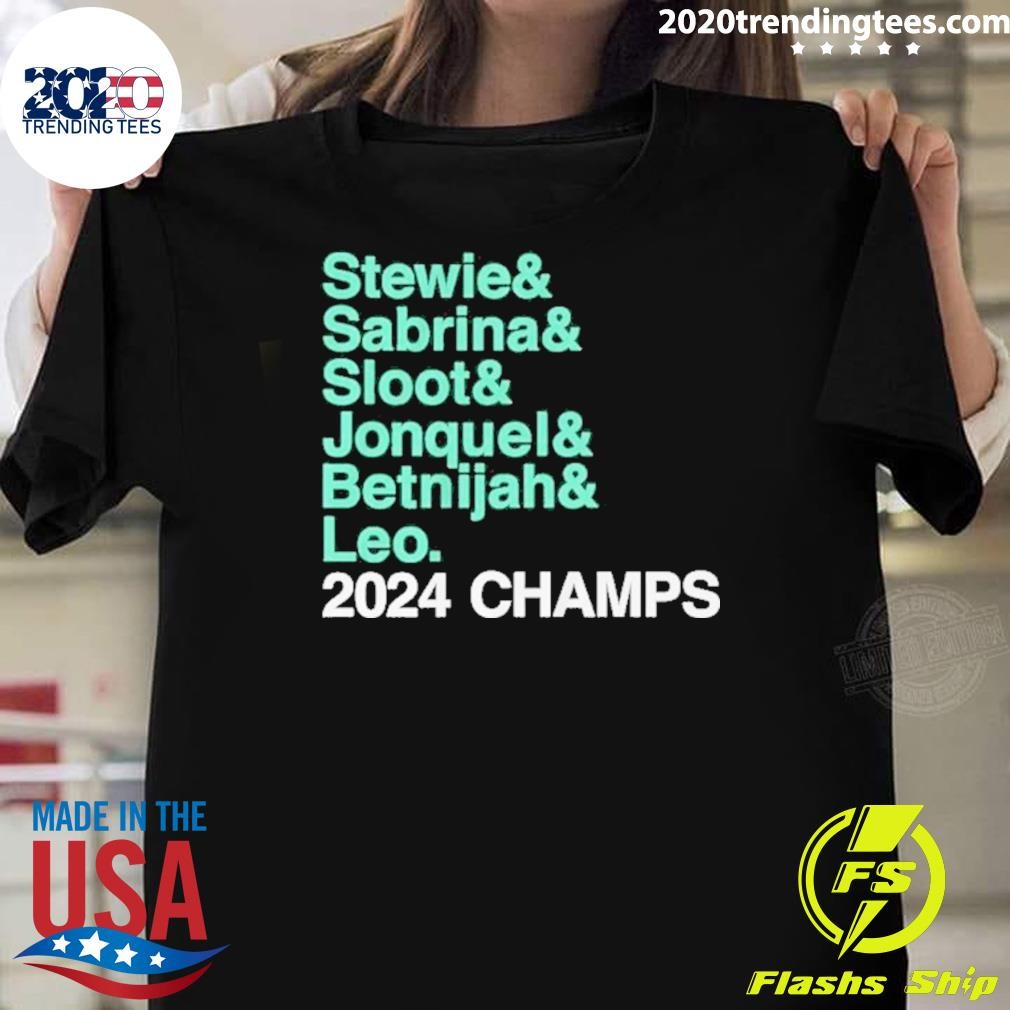 Official New York Basketball Ampersand Champs T-shirt