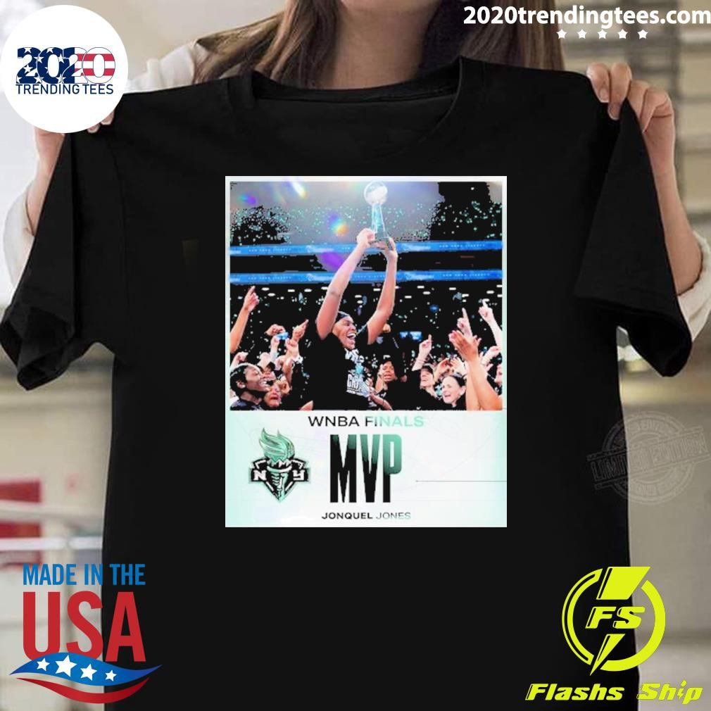 Official New York Liberty Jonquel Jones Mvp Wnba Finals 2024 T-shirt