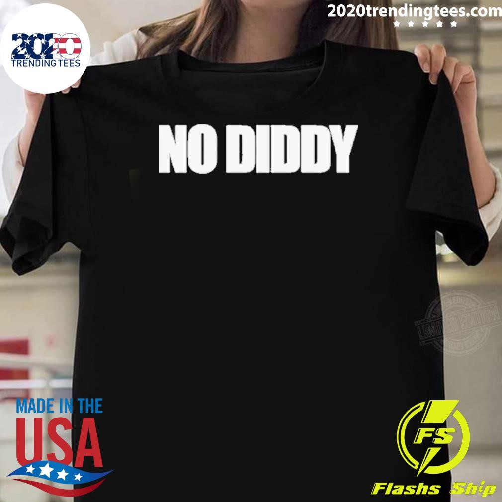 Official No Diddy 2024 T-shirt