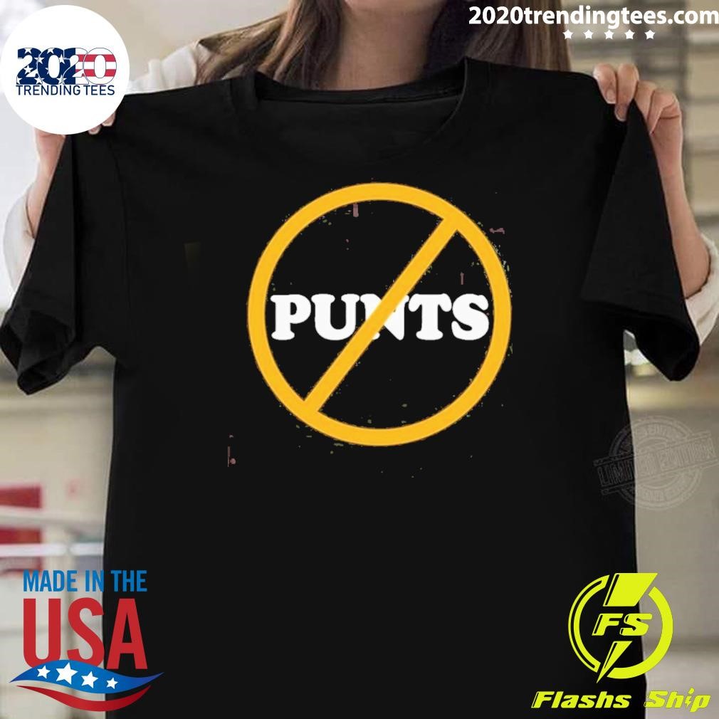 Official No Punts Washington Commanders Football 2024 T-shirt