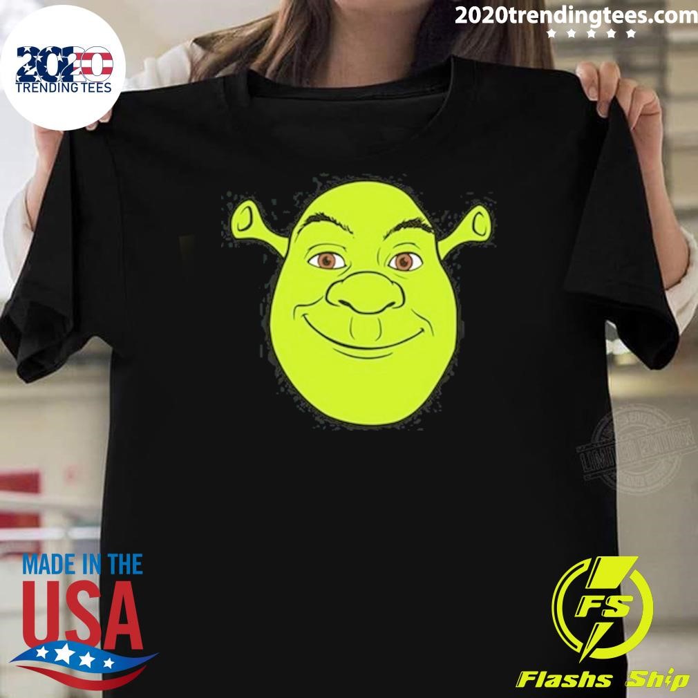 Official Phil Lester Wearing Shrek Big Face Smile T-Shirt