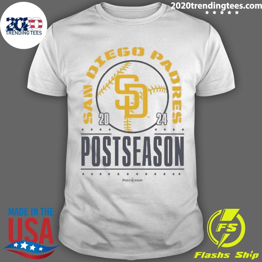 Official Postseason Merch San Diego Padres Reveal 2024 Playoffs T-shirt