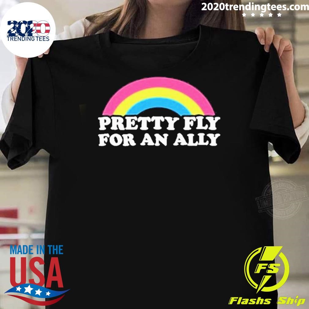 Official Pretty Fly For An Ally 2024 T-Shirt