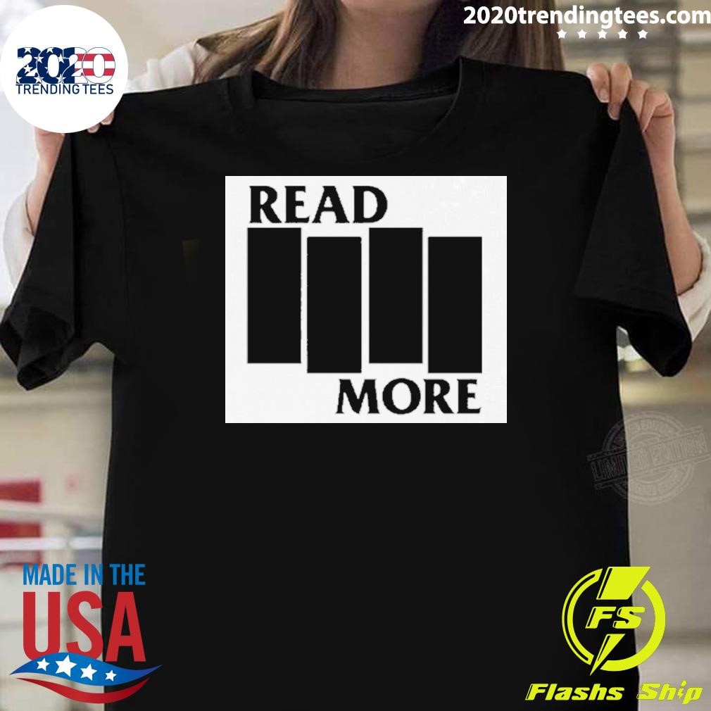 Official Read More Black Flag T-shirt