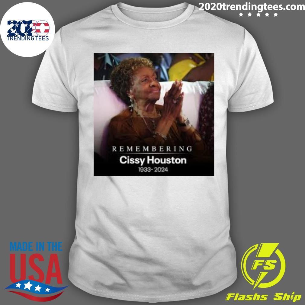 Official Rip Remembering Cissy Houston 1933-2024 T-shirt