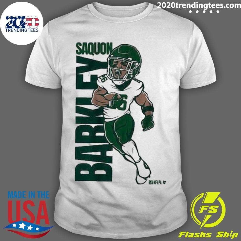 Official Saquon Barkley Superhero Star 2024 T-shirt