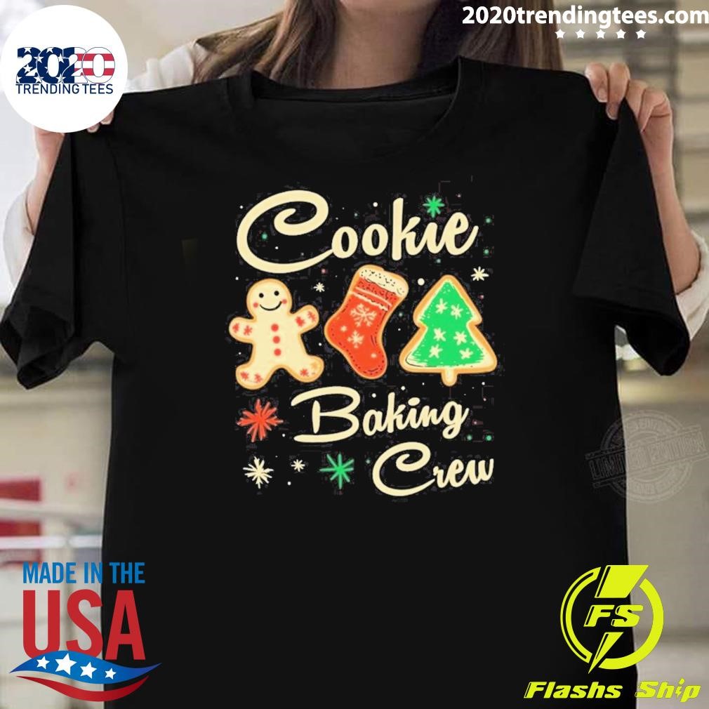 Official The Christmas Cookie Baking Crew T-shirt