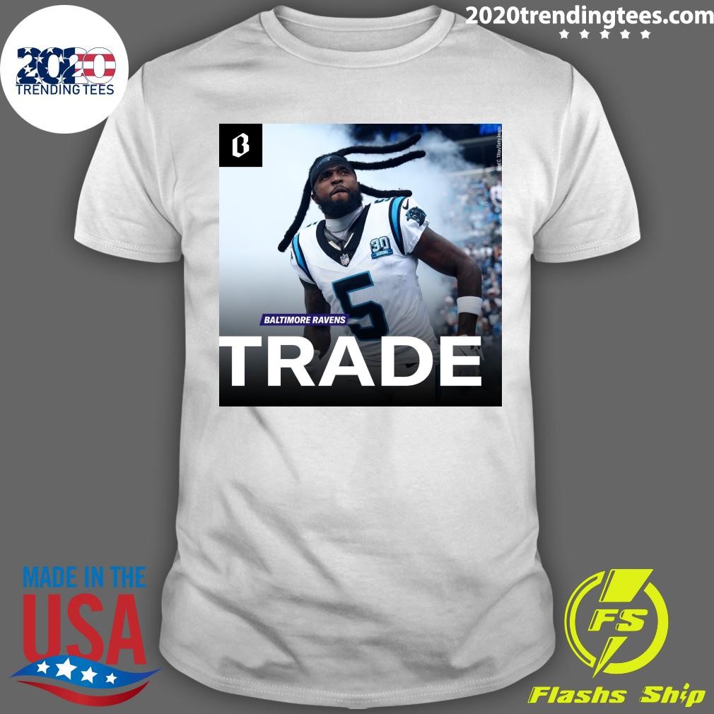 Official The Ravens Are Trading For Panthers Wr Diontae Johnson Trade Baltimore Ravens T-shirt