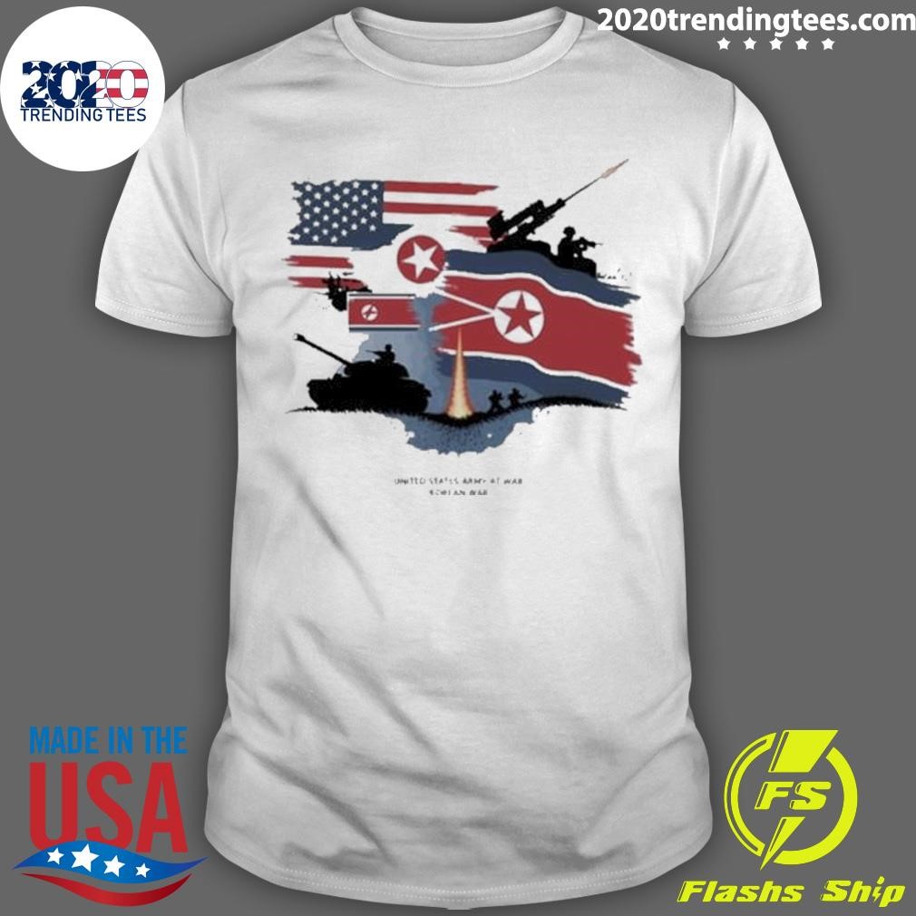 Official War Between North And South Korea 2024 T-shirt