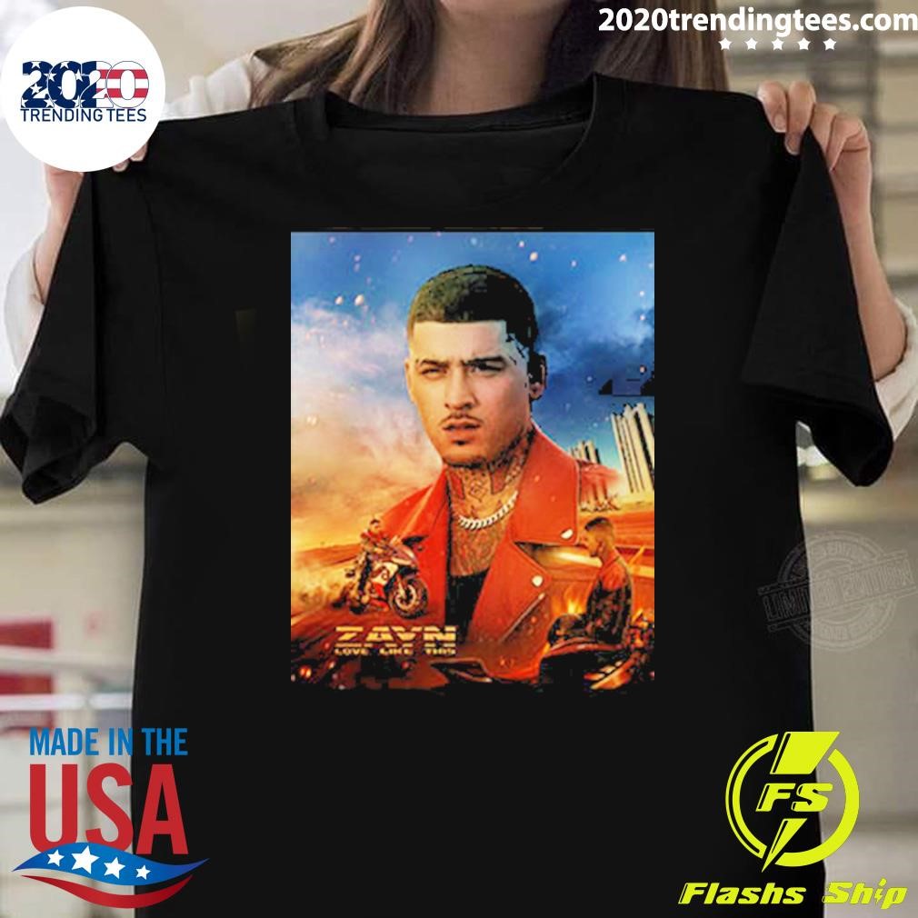 Official Zayn New Single Love Like This Fan Gifts 2024 T-shirt