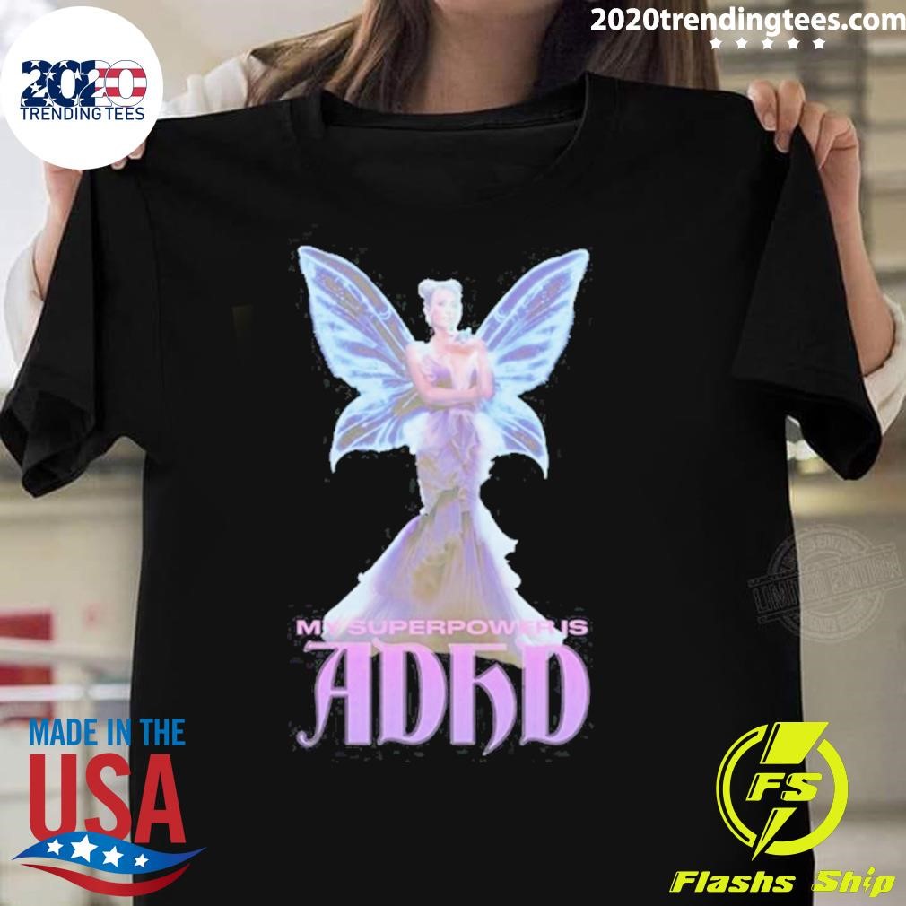 Original ADHD Butterfly New T-shirt