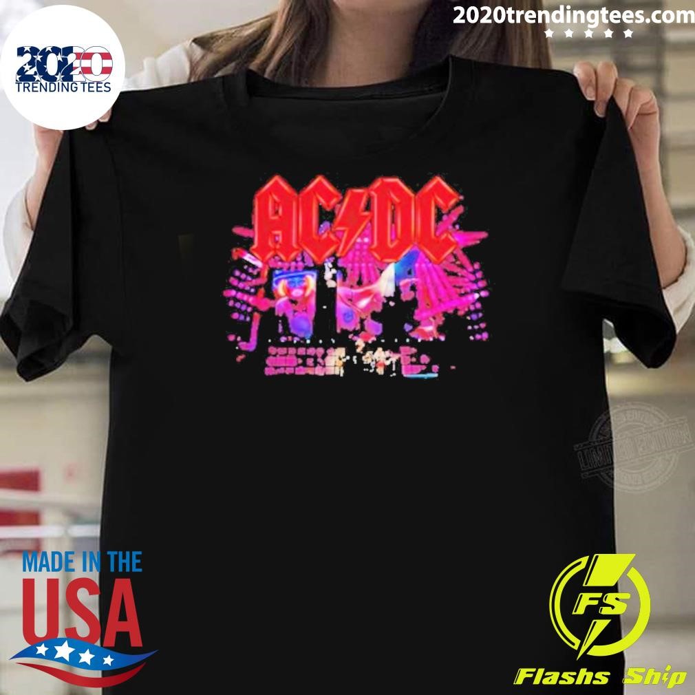 Original Ac Dc 2025 Calendar And Rosie Live In Europe 2204 T-shirt