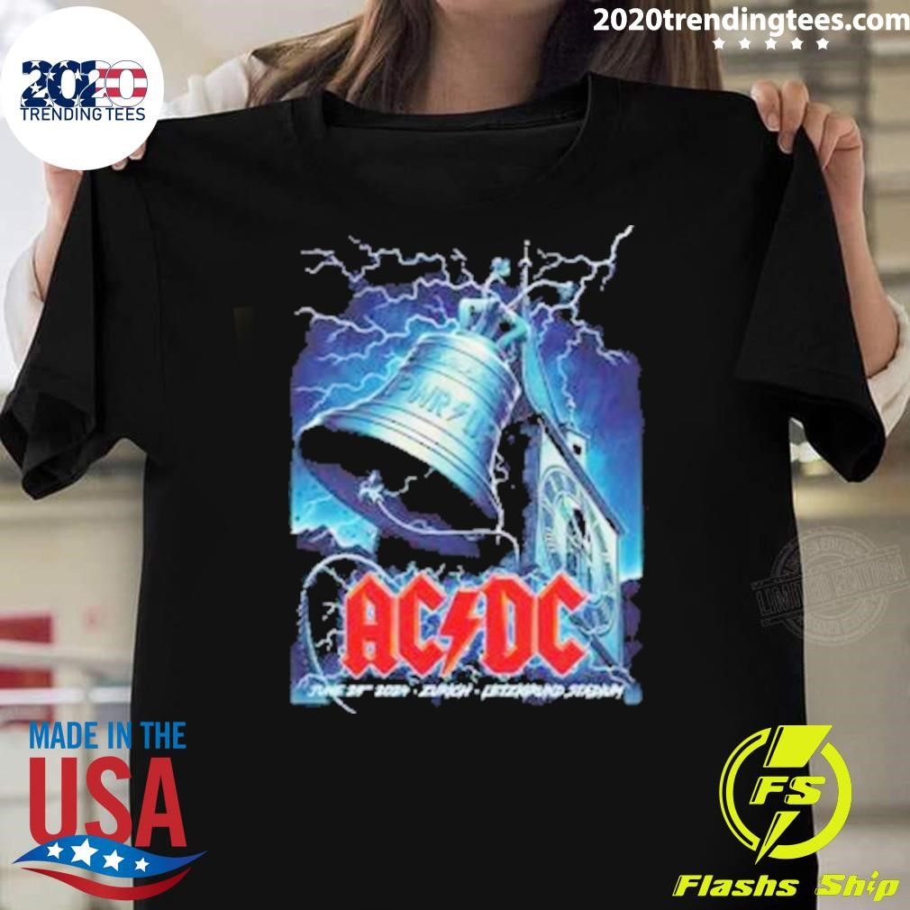 Original Acdc Power Up Tour At Letzigrund Stadion Zurich On June 29 2024 T-shirt