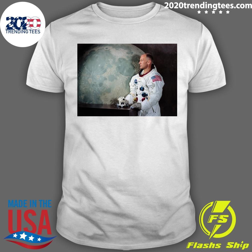 Original Decorated Us Astronaut Buzz Aldrin Endorses Donald J Trump For President T-shirt