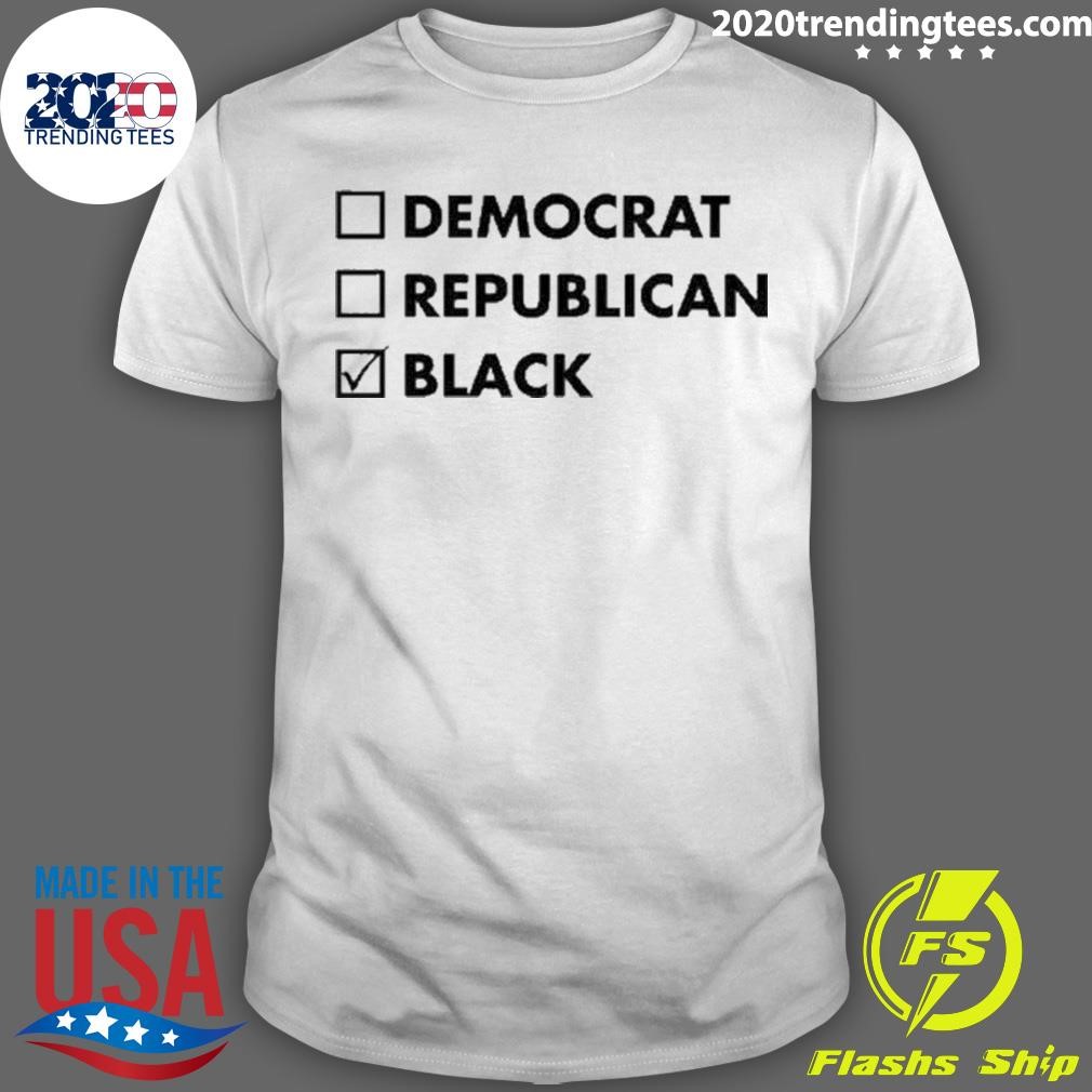 Original Democrat Republican Black 2024 T-shirt