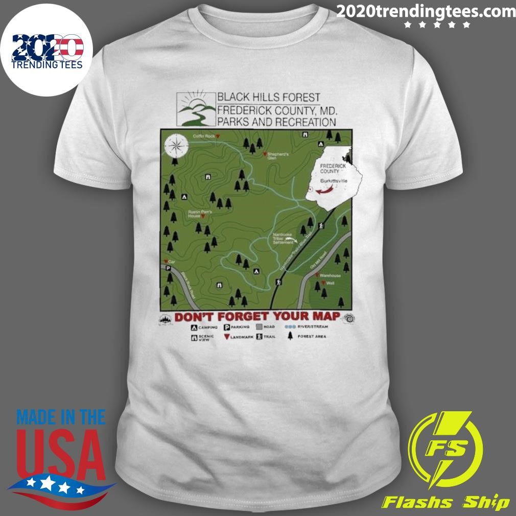 Original Don’t Forget Your Map 2024 T-shirt