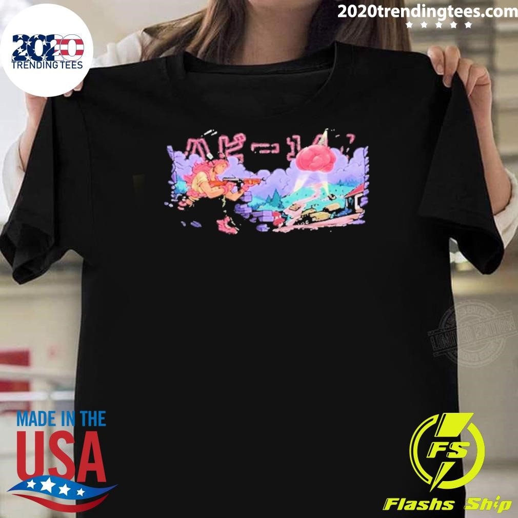 Original Gamer Supps Waifu Cups X Habie 2024 T-shirt