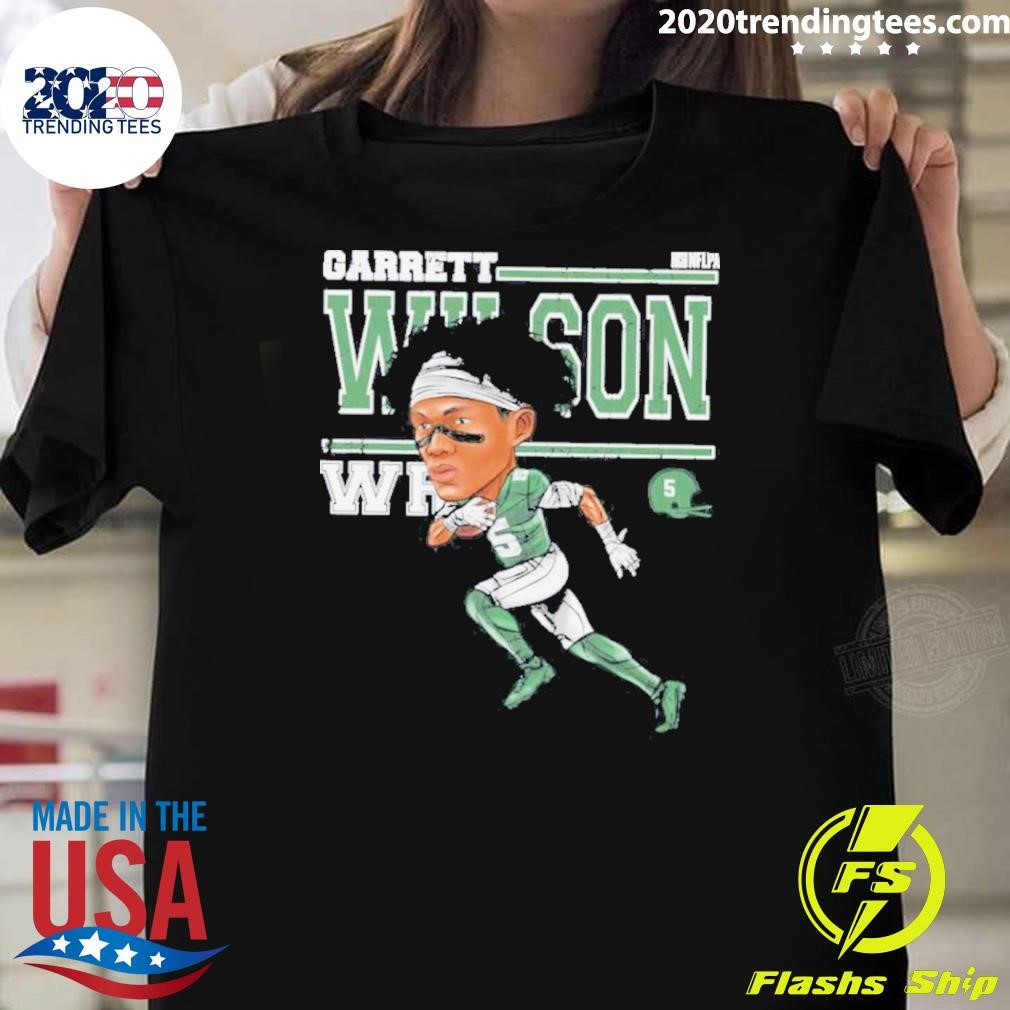 Original Garrett Wilson New York J Cartoon 2024 T-shirt