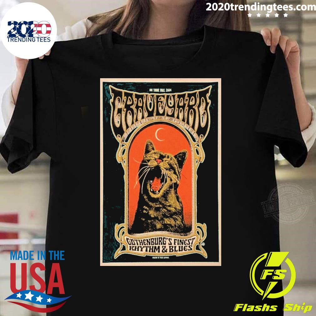 Original Graveyard Tour Fall 2024 Poster T-shirt