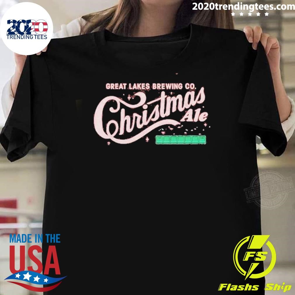 Original Great Lakes Brewing Co. Christmas Ale 2024 T-shirt