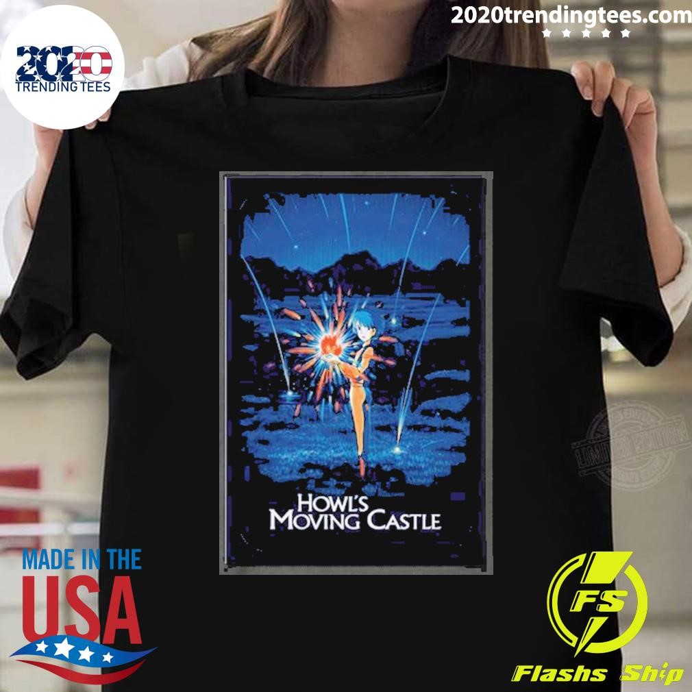 Original Howl’s Moving Castle Theme The Block Event Pianza 2024 Poster T-shirt