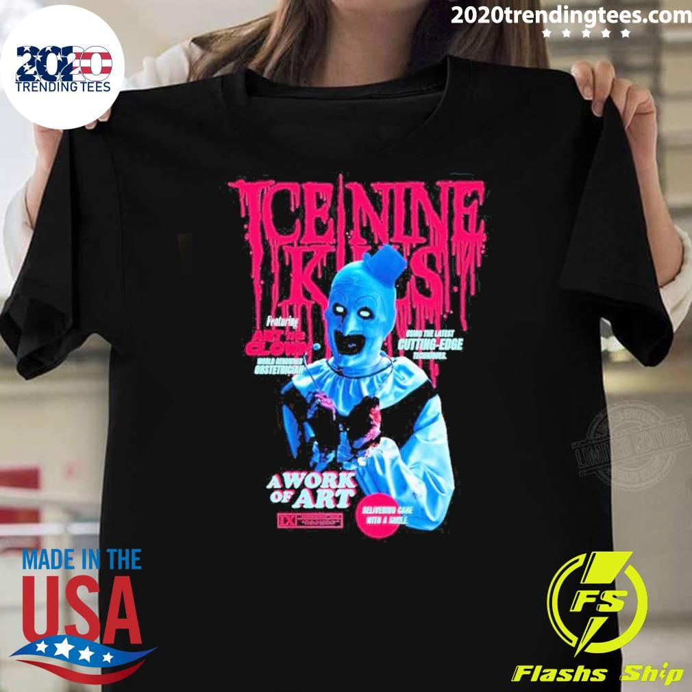 Original Ink X Terrifier Cutting Edge Rockabilia Exclusive 2024 T-shirt