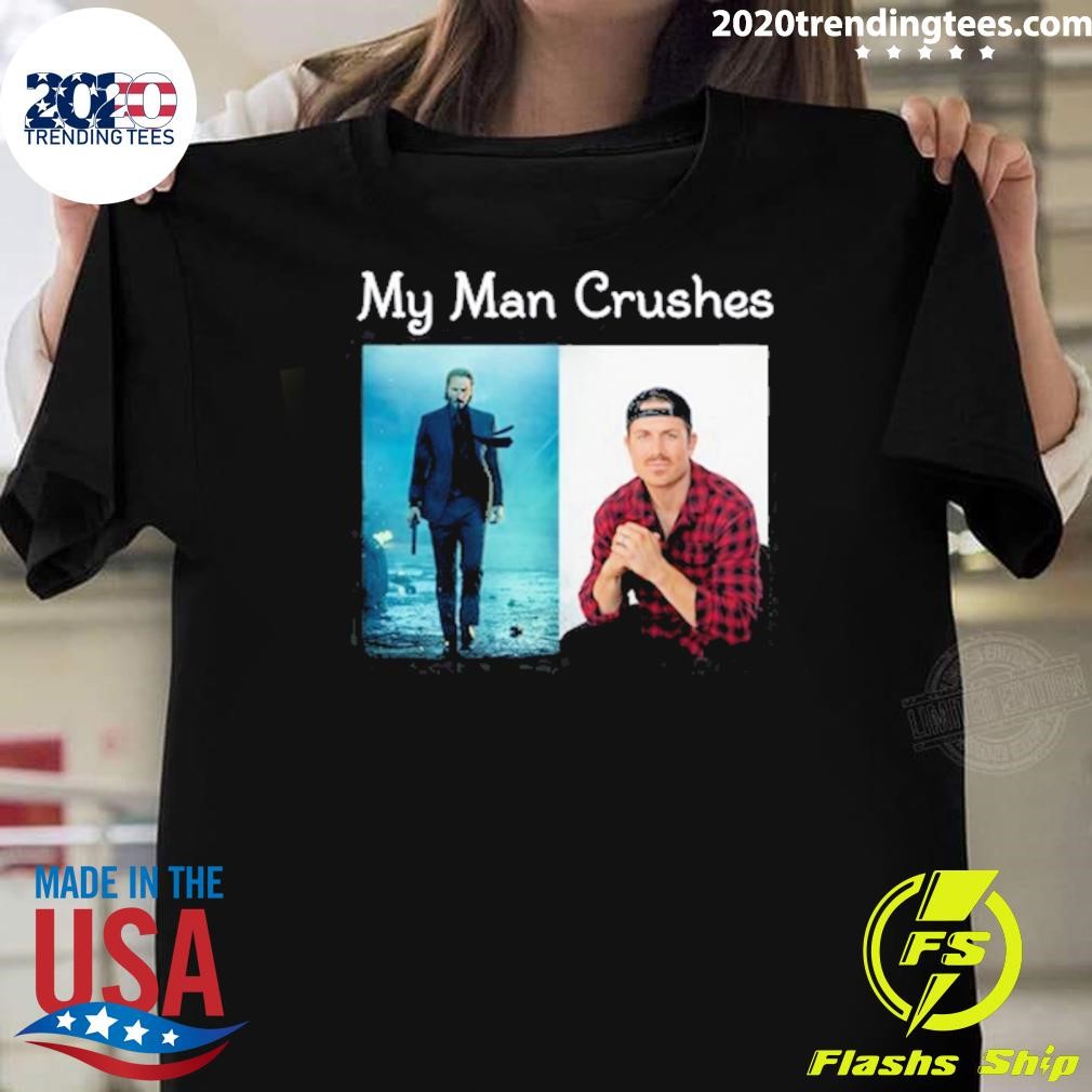 Original John Wick Mrballen My Man Crushes T-shirt